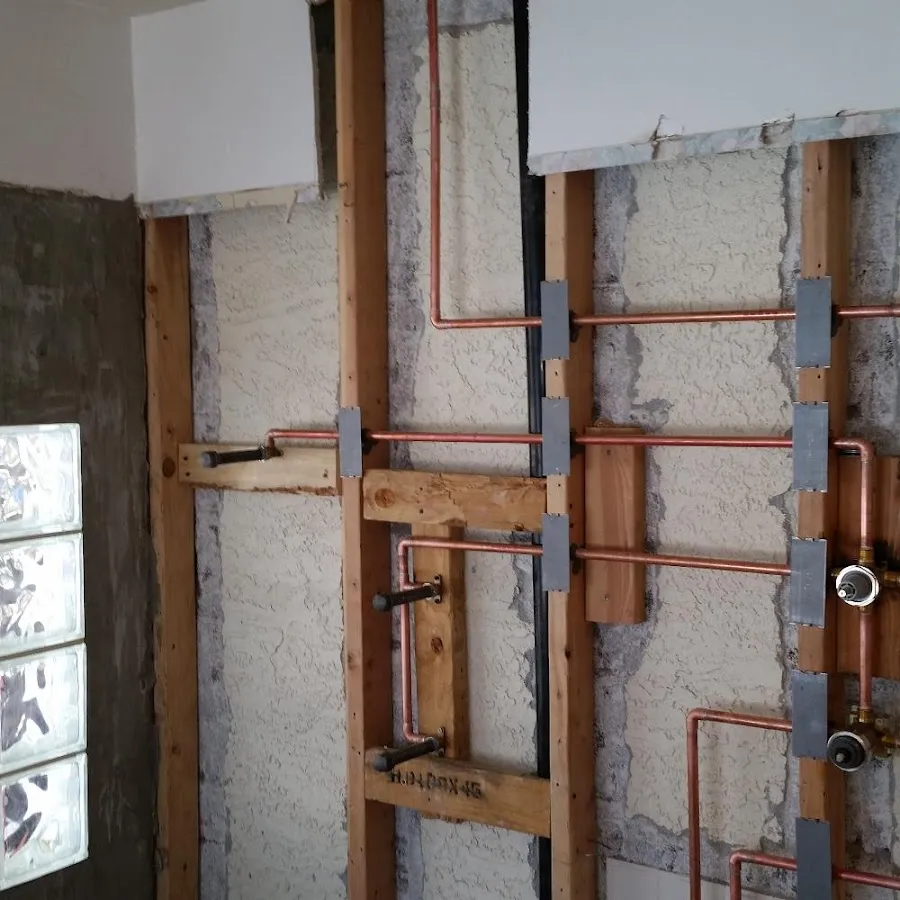 Copper pipe installation for Burst Pipe Repair in Rapho